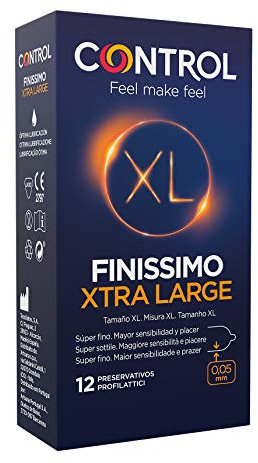 Control Preservativos XL - 12 Unidades