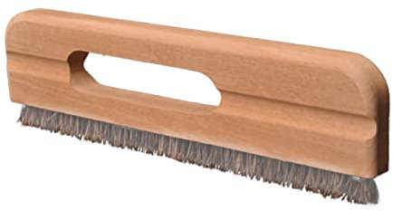 DOITOOL Brosse pour Peint à Poils Résistants Chaleur Brosse Maroufler Large Bois De Hêtre avec Manche Outil De Construction Mural pour Lisser Et Appliquer Le Revêtement Mural