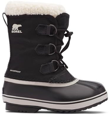 Sorel Yoot Pac Nylon Wp Unisex Kids Winter Boots, Black 2024, 5 UK