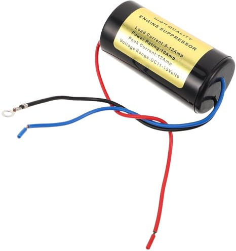 MUELODSIC Filtro Antirumore per Auto Riduttore di Interferenze Audio e Elettroniche Stabilizzatore di Tensione per Alimentazione Veicolare Compatibile con Vari Modelli di Auto