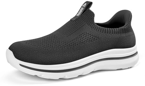 ODCKOI Chaussures Femme sans Lacets Slip-on - Baskets Confortable à Enfiler Facilement - Chaussures Décontractées Loisirs pour Femme