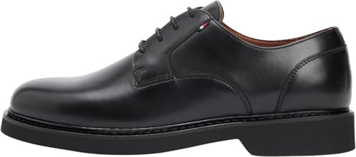 Tommy Hilfiger Hilifger Ultralight Lht Shoe FM0FM05780 Derby Chaussures pour Homme Noir Pointure 44
