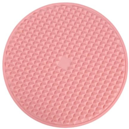 FashionCha Tappetino per agopressione, tappetino per massaggio bifacciale, massaggiatore per camminata, per ufficio, garage, soggiorno rilassante, Rosa