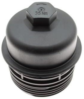 KMLONG Conjunto de cubierta de tapa de carcasa de filtro de aceite, apto for Hyundai, GENESIS, COUPE 3.8L V6 2010-2016, apto for KIA, K900 2016 2017 263503C701 26350-3C701 Tapa del filtro del motor