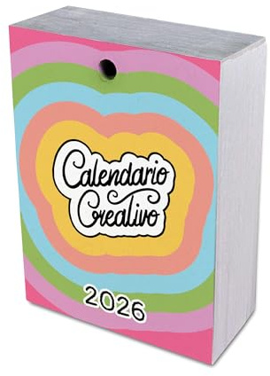 Calendario Creativo 2026, Ricarica Blocchetto, 365 Giorni di Ironia, Ispirazione, Curiosità e giochi (Diversi, Blocchetto singolo)