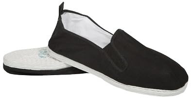 Kung Fu/Tai Chi Chinese Shoes Cotton White Soles (47 (14.5-15))