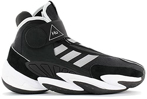 adidas Crazy BYW Hu - Pharrell Williams - PW 0 to 60 BOS - Herren Basketballschuhe Schwarz EG9919 - Größe: EU 42 UK 8