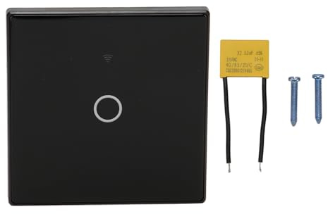 Interruptor Inteligente WiFi Control Voz Compatible con Asistentes Sin Cable Neutro Control Remoto 2.0