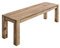 Wolf Möbel Bank Big Sheesham 140x40cm Handmade Holz Massivholz Sitzbank Esszimmer Holzbank Natur