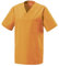 EXNER Medizinischer Schlupf-Kasack, OP-Kasack, Unisex, für Krankenpflege, Altenpflege, Farbe orange, Größe 6XL