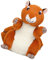 KOMBIUDA Eichhörnchen Plüsch Plüsch Stofftier Puppe Plüsch Tierfigur Plüsch Eichhörnchen Puppe Pp Baumwolle