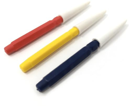 Harts Oliatore per orologi con 3 perni a olio, punta fine media e spessa, strumento di riparazione, Multicolore