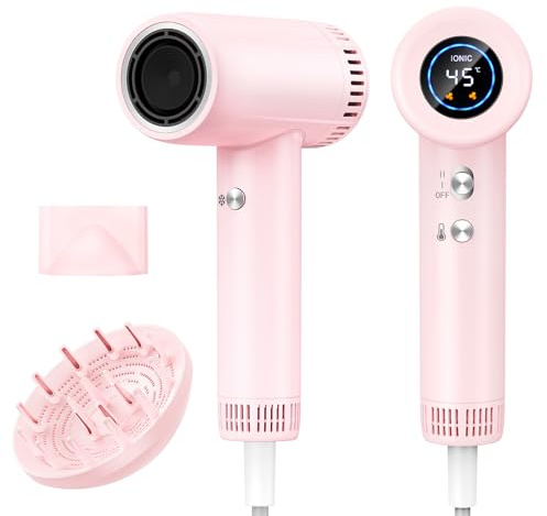 Haokoo Secador Pelo Profesional Ionico 160000 RPM de Alta Velocidad
