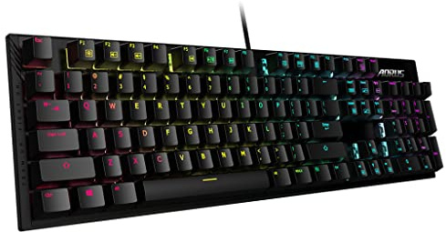 Gigabyte Aorus K1 Gaming Tastatur RGB QWERTZ, MX-Red, Schwarz