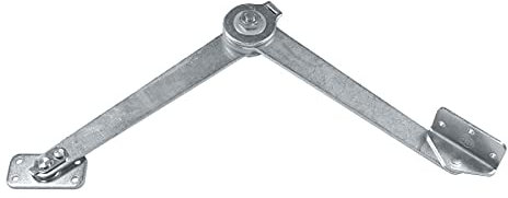 ZEROplus Friction Door Limiter Stay, 90 Degree, Steel Galvanised, Inward Outward Opening Doors, Z110 (Outward Opening Doors)