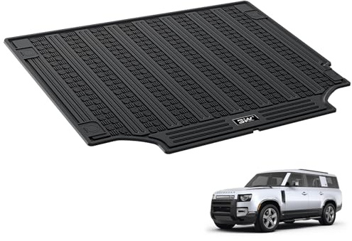 3W Boot Liner Fit for Land Rover Defender 110 2020-2026 (Not for 7 Seat or PHEV),TPE All Weather Custom Boot Mat for LR L663,Waterproof,anti-slip,easy to clean,Cargo Mat, Trunk Mat Accessories