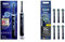 Oral-B Genius X Elektrische Zahnbürste/Electric Toothbrush & Pro CrossAction Aufsteckbürsten für elektrische Zahnbürste, 6 Stück