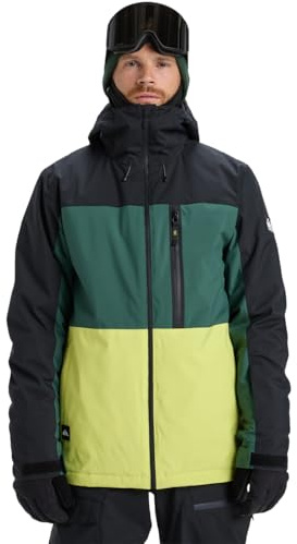 Quiksilver Sycamore Block 20k Jacket Chaqueta Hombre (Pack de 1)