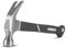 STAHLWERK Klauenhammer 570 g Zimmermannshammer aus geschmiedetem Carbon-Stahl | Latthammer mit rutschsicherem Fiberglas-Griff | Dachdeckerhammer | Krallenhammer| Fiberglas-Hammer