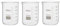 Labor Glasbecher mit Ausguss, (Boro 3.3). Messbecher (250ml, 1)