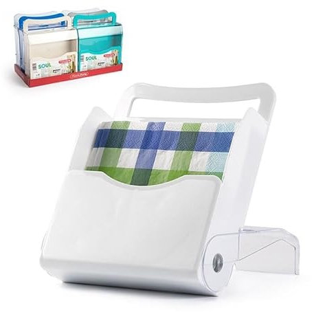 Portatovaglioli da Tavola Richiudibile con Manico Vari Colori