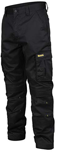 Bench Workwear Toronto Cargo Trouser - 34R Black