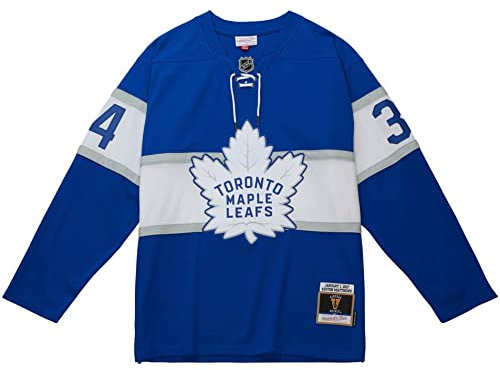 Mitchell & Ness Blue Line Auston Matthews Toronto Maple Leafs Jersey - L