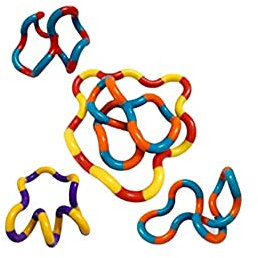 PNJB, New Fidget Twister, Textured Twister, Hand Toys, Stress Relief Wrap Fidget Toy, Relax Toys Fidget, Twisted Stressbuster Fidget Toy, Toys for Kids and Adults, (4 PCs)