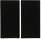 ZEONHEI 2 Stück 30 x 15 cm Barmatte, Silikon Abtropfmatte Reckteckige Gummi-Barmatte Kaffee Tampermatte Geschirr-Abtropfmatte für Küche Bar Club, Schwarz