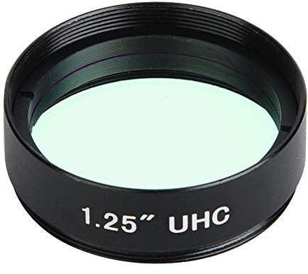 QANYEGN Filter Light Pollution Inhibition Lens, Astronomischer Teleskopfilter, UHC-Teleskopfilter für astronomische Komponenten