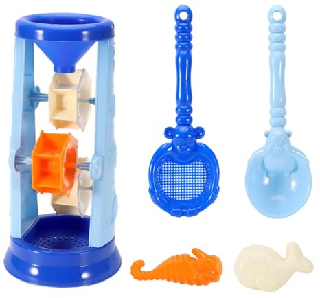 Giochi di sabbia per bambini, set di giocattoli a sabbia - Bambini a tema marino giocattoli a sabbia da spiaggia,Castle Construction Modaning Outdoor Activity Water Game for Boys Girls di età compresa