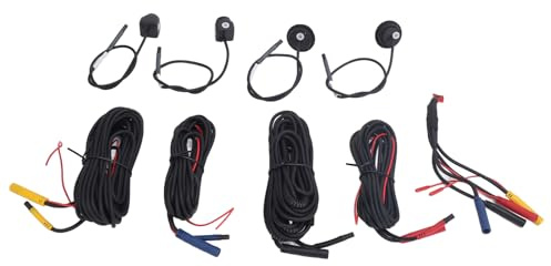 YDuupxe di Telecamera Panoramica a 360 Gradi di Telecamere per Auto a 360 ° 1080p Posteriore Anteriore HD HD a Sinistra a Destra a Destra per Tutta (CHIP 2053A + 6053A LENS)