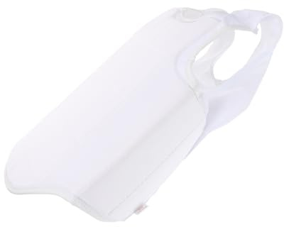 VERDANVERSE Gilet de Protection Professionnel Double Face Fonction Protectrice et Design Épaissi en Polyester Blanc pour Garçon et Filles pour Boxe Thaï et Kickboxing