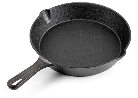 Padella da fuoco in ghisa antiaderente con manico Ø25cm per tutti i piani di cottura