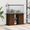 Rantry Aquariumständer Aquarien Schrank Aquarium Unterschrank, Aquarium Tisch mit Stabiler Oberplatte, Aquariumschrank für Sicheren Stand Braun Eichen-Optik 101x41x58 cm Holzwerkstoff