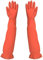 Guantes De Goma Largos - 56 cm Guantes De Goma Extra Largos,Guantes De Trabajo Largos De Goma,Guantes Hogar Manga Larga,Guantes Limpieza Cocina,Guantes Goma Limpieza,Guantes Domésticos Reutilizables