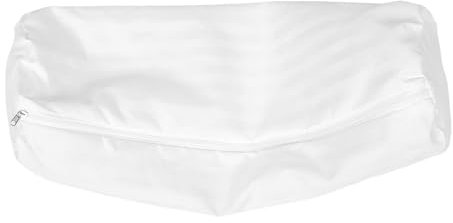 IMIKEYA Nackenrollenbezug 15x50 cm Atmungsaktivem Kissenbezug Nackenkissenbezug mit verstecktem Reißverschluss für Kissenrollen und Nackenkissenrollen