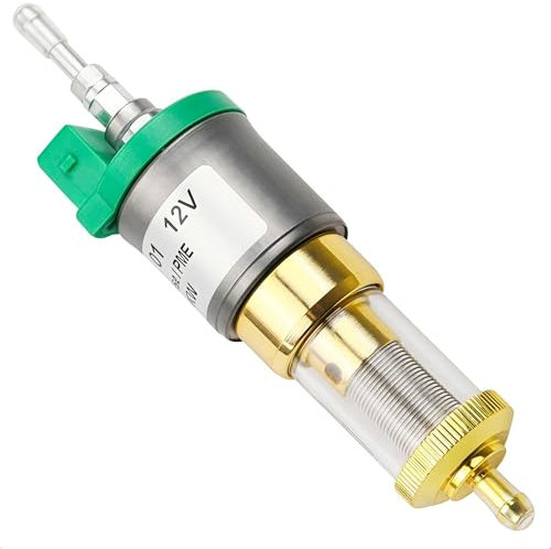 12V Standheizung Benzin Diesel Dosierpumpe, 12V-22ML 1kW-5 kW Dieselpumpe, Heizungspumpe, Doppelfilter - Effiziente Kraftstoffzufuhr für Ihre Standheizung