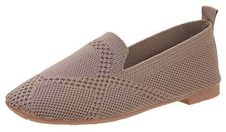 Ballerina da donna, ballerine da donna, ballerina, ballerina, scarpe da ballerina, scarpe da ballerina, scarpe da ballo larghe, altezza per costume tradizionale nudo, grigio 39