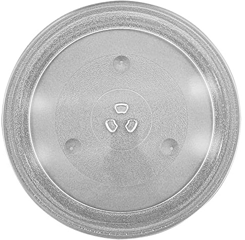 12.5 Microwave Glass Turntable Plate Replacement for G.E. WB39X10002 WB39X10003 EMO2000C01BB JES1238WH001 JVM1410BC001...etc