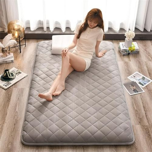 Japansk hopfällbar rullbar madrass för camping tvilling/hel/drottning/king size futon sängkläder