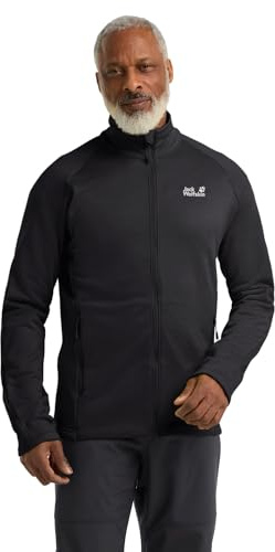 Jack Wolfskin Herren Peak District Fz M, Schwarz, S EU