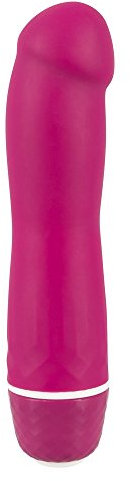 ORION Mini-Vibrator -stimulierender Vibrator für Frauen und Männer, mit 7 Vibrationsmodi, in Penis-Optik, ideal für unterwegs, kabellos, lila