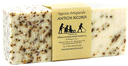 Sapone Nudo al Taglio Artigianale e 100% Naturale - per Viso, Mani, Corpo e Capelli - Ideale per Pelli Problematiche - Lavanda