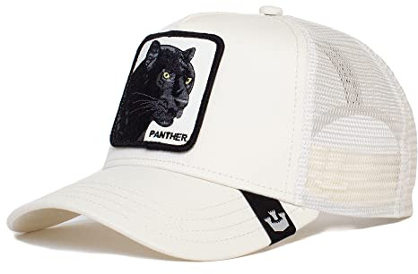 Goorin Bros. Trucker Cap Panther White Weiß, Size:OneSize