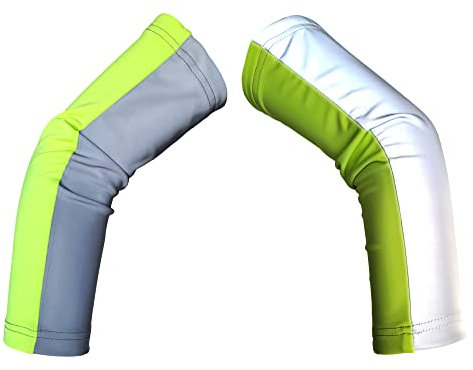 REALflex-ARM NEON - Sichtbarkeit einfach über den Ärmel ziehen, Armleuchter, Armlinge, Armstulpen, Überzieher allseits reflektierend, leuchtend. Geschenkidee für Mann, Frau, Kind, Senioren