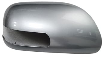 Side Mirror Caps For Toyota For Auris 2009-2012 Car Accessories Reversing Mirror Cover Rearview Mirror Housing Mirror Shell Door Wing Mirror Cover(Silver Right)