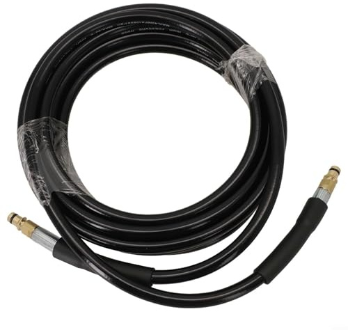 Bulevisiter Tuyau de rechange pour nettoyeur haute pression Karcher K2 K3 K4 K5 K6 Series, tuyau d'arrosage haute pression avec connecteurs à connexion rapide (5 m)