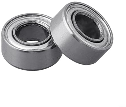 Eawfgtuw for 10pcs Router Bit Bearings Steel Ball Bearing Guide Set Top Mounted Replacement Parts High RPM Router Bit Repair Kit 9.52mm