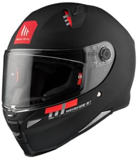MT HELMETS Integralhelm Revenge 2 S, Schwarz, 13260000115, Größe M